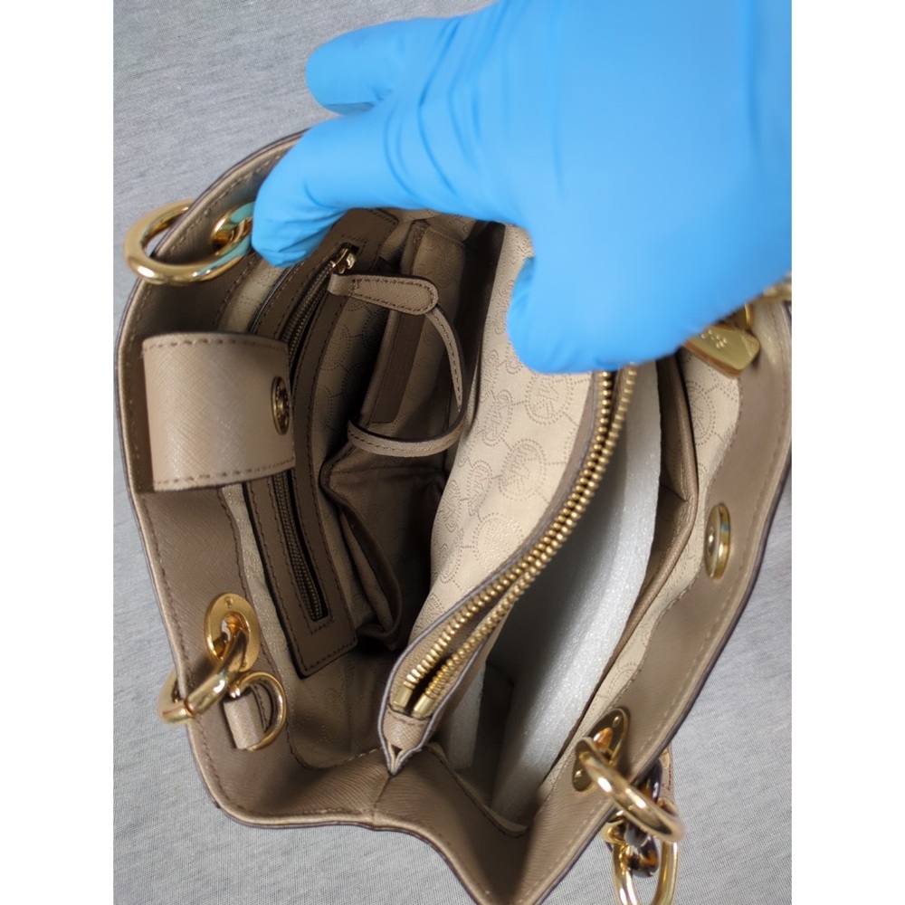 2x 👯‍♀️Host Pick⚡️Michael Kors Cynthia Small Saffiano Leather Satchel - Picture 15 of 16